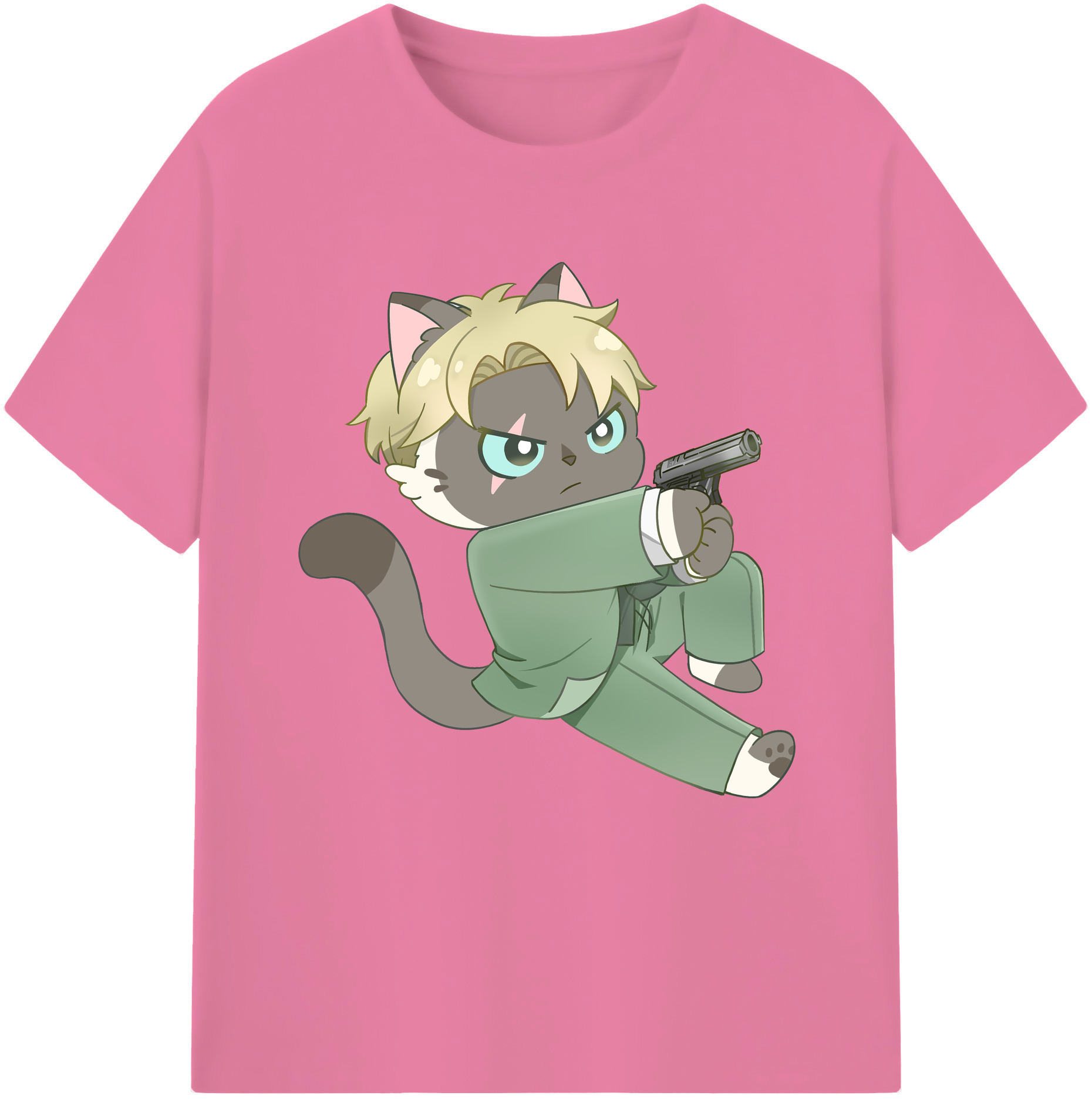 （画像用） SPY×FAMILY间谍家家酒 綿100％半袖Tシャツ（フロントプリント）